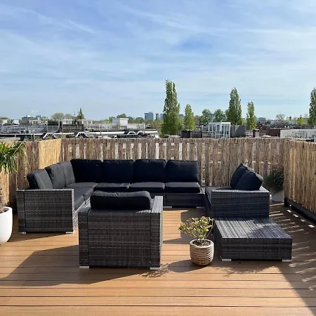 公寓 Canal View, Roofterrace